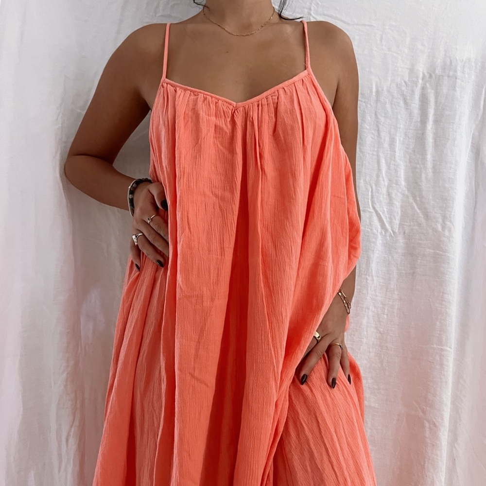 Bright Pink Maxi dress